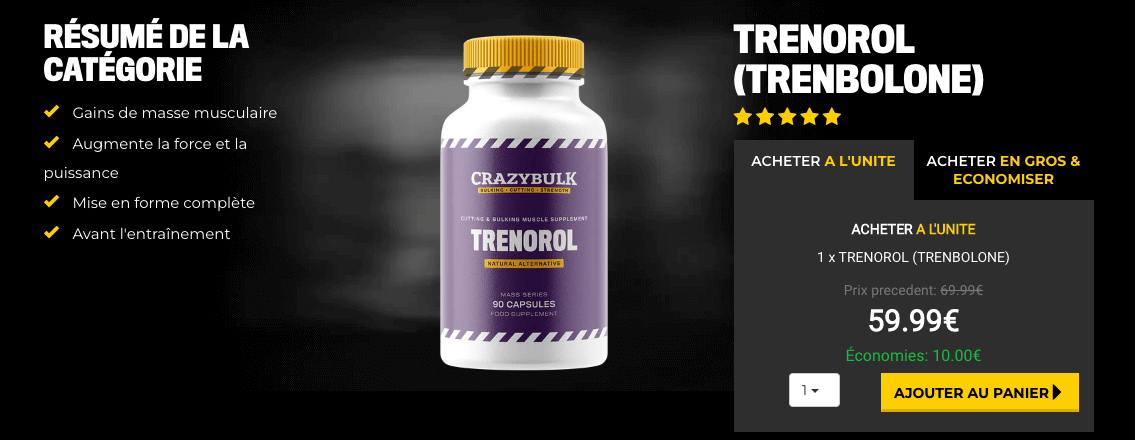 Trenbolone alterntive