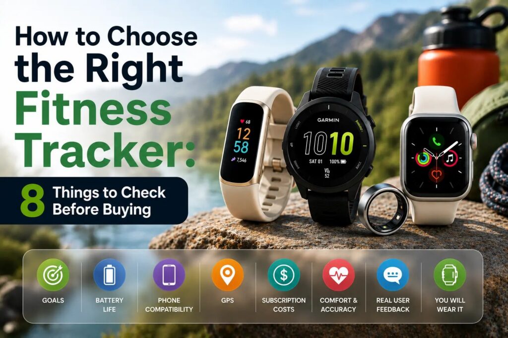 GPS Garmin de randonnée avec carte topographique affichée sur l'écran